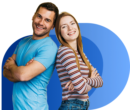 Pareja protegida por FRAAG